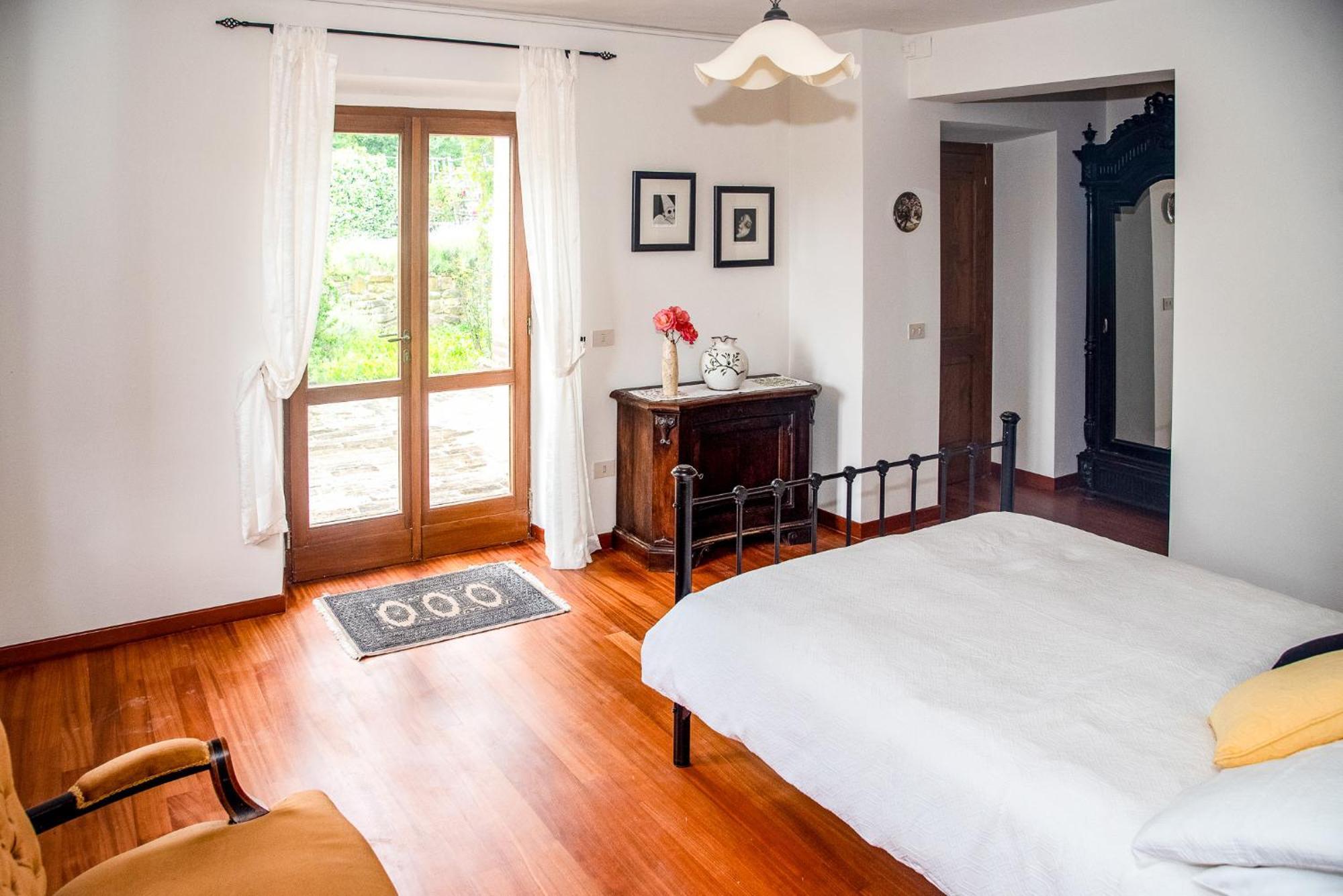 La Mela Rosa Bed & Breakfast Amandola Eksteriør billede